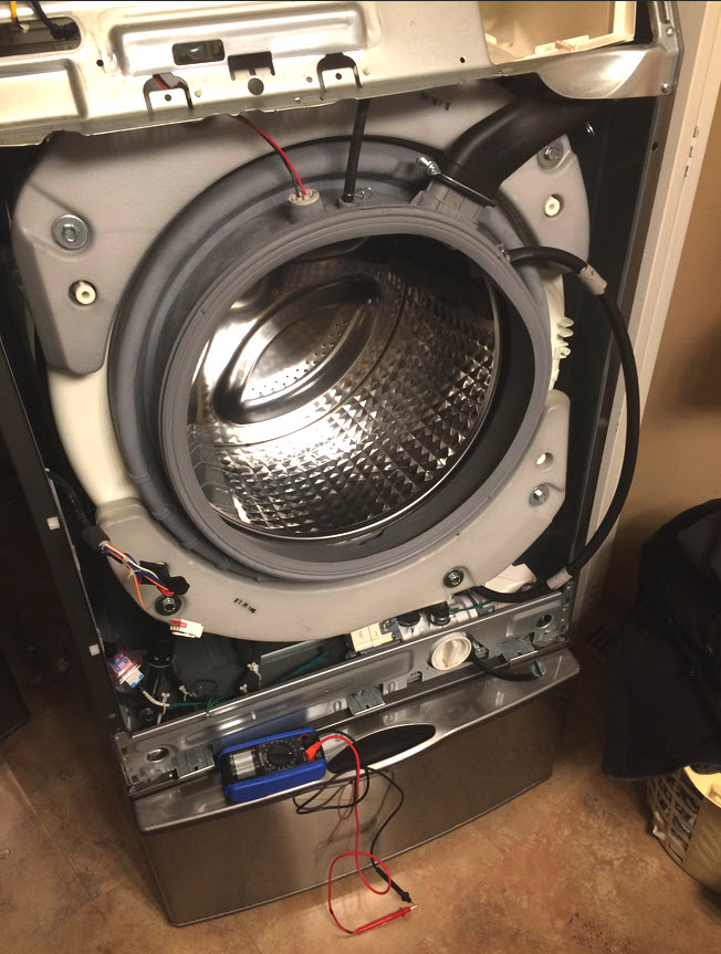 Frontal washer repair