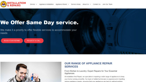 Appliances Installation & Repairs